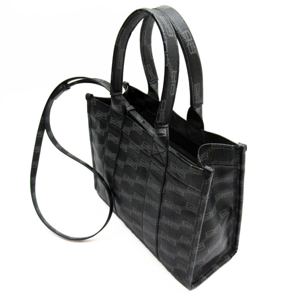 Balenciaga handbag shoulder bag hardware tote black gray - Picture 2 of 4